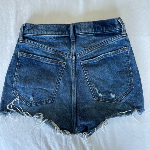 Abercrombie & Fitch High Rise Jean Shorts - Picture 2 of 3
